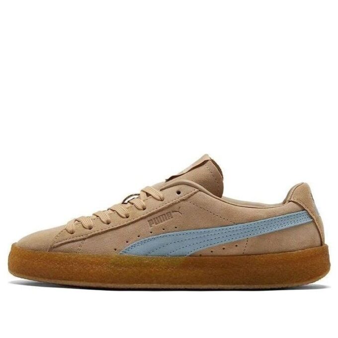 Maison Kitsune x Suede Crepe ”Travertin Chambray Blå”