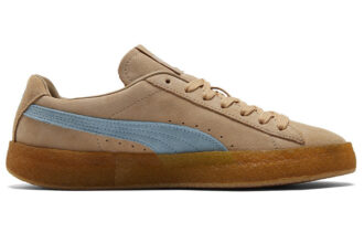 Maison Kitsune x Suede Crepe ”Travertin Chambray Blå”