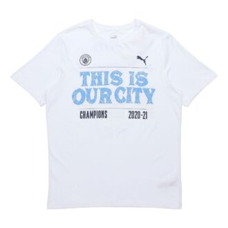 Manchester City 20/21 Vinnartröja ”Vit”