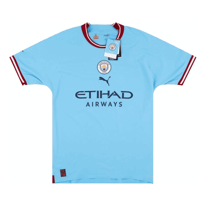 Manchester City 22/23 Player Issue Hemmatröja ”Blå”