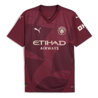 Manchester City 24/25 Tredje Fotbollströja ”Dark Jasper”