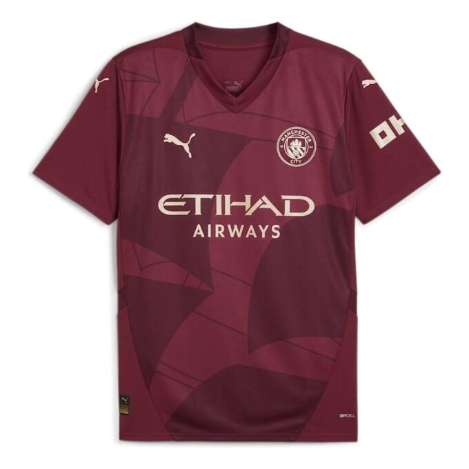 Manchester City 24/25 Tredje Fotbollströja ”Dark Jasper”