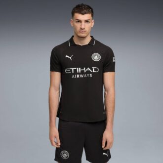 Manchester City 25/26 Borta Autentisk Herr Fotbollströja