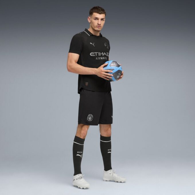 Manchester City 25/26 Borta Autentisk Herr Fotbollströja Manchester City 25/26 Borta Autentisk Herr Fotbollströja