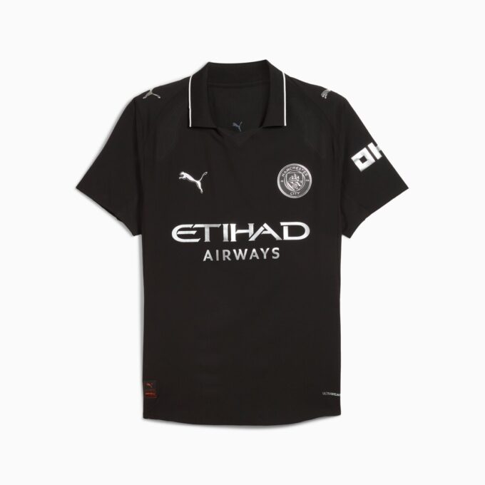 Manchester City 25/26 Borta Autentisk Herr Fotbollströja Manchester City 25/26 Borta Autentisk Herr Fotbollströja