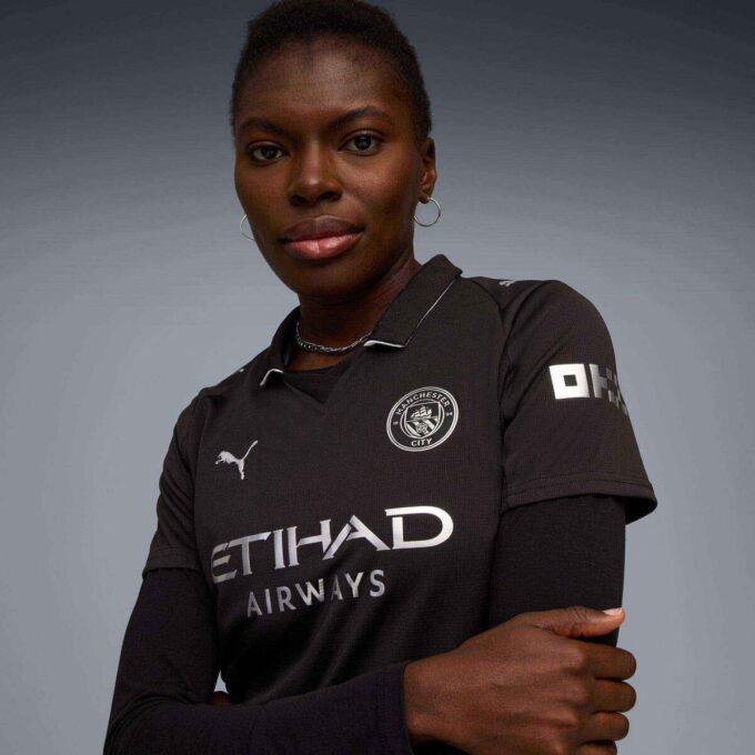 Manchester City 25/26 Bortatröja Dam Replika Fotbollströja Manchester City 25/26 Bortatröja Dam Replika Fotbollströja