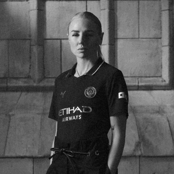 Manchester City 25/26 Bortatröja Dam Replika Fotbollströja Manchester City 25/26 Bortatröja Dam Replika Fotbollströja