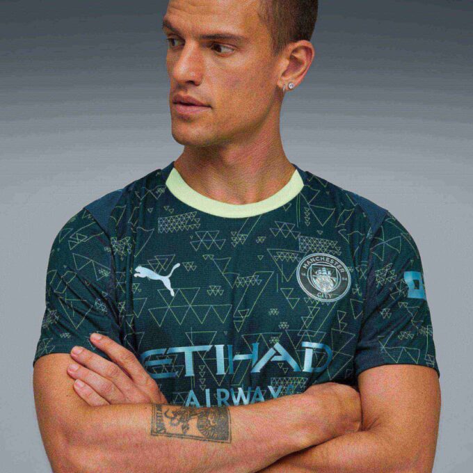 Manchester City 25/26 Fjärde Replika Herr Fotbollströja Manchester City 25/26 Fjärde Replika Herr Fotbollströja
