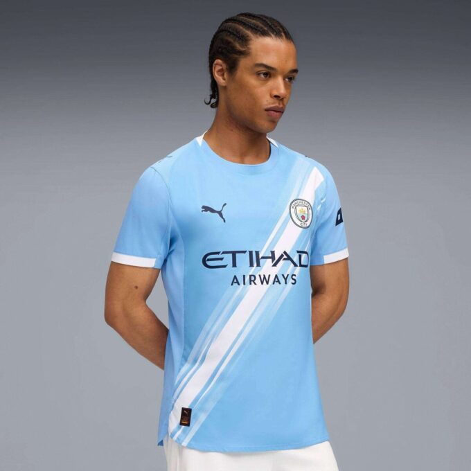 Manchester City 25/26 Hemmatröja Herr Autentisk Fotbollströja Manchester City 25/26 Hemmatröja Herr Autentisk Fotbollströja