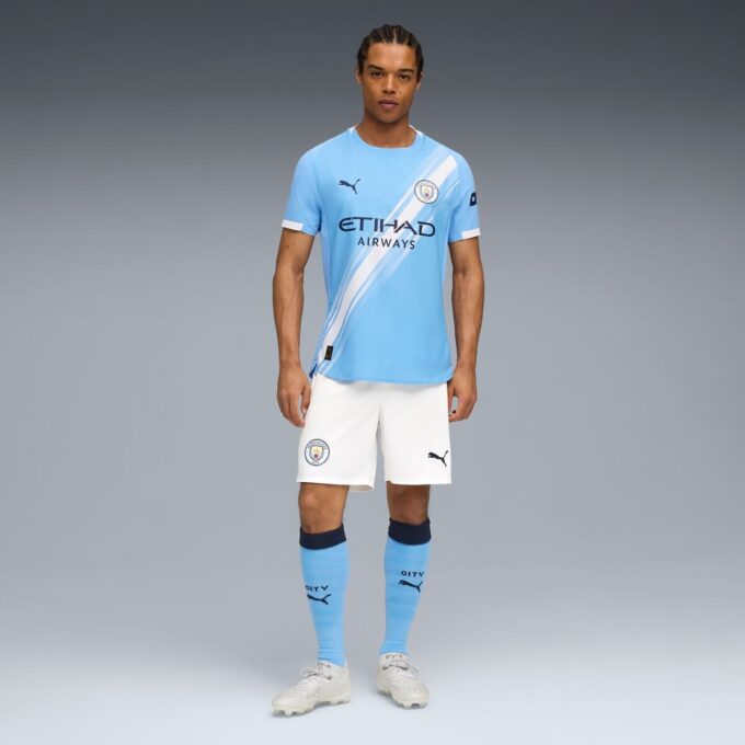 Manchester City 25/26 Hemmatröja Herr Autentisk Fotbollströja Manchester City 25/26 Hemmatröja Herr Autentisk Fotbollströja