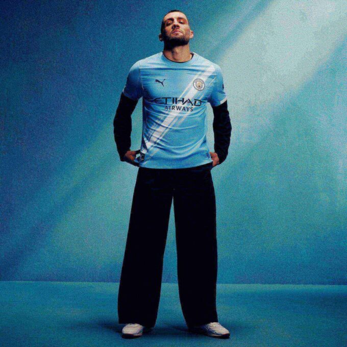 Manchester City 25/26 Hemmatröja Herr Autentisk Fotbollströja Manchester City 25/26 Hemmatröja Herr Autentisk Fotbollströja