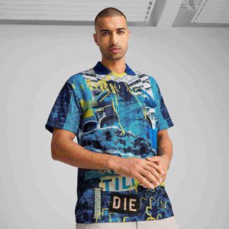Manchester City ftblNRGY+ Herr Retro Tröja