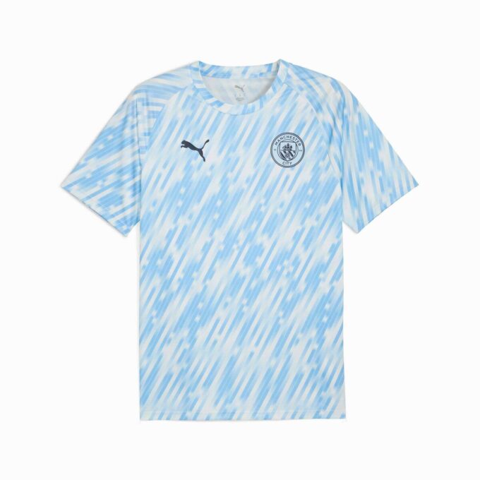 Manchester City Herr Fotboll Uppvärmningströja Manchester City Herr Fotboll Uppvärmningströja