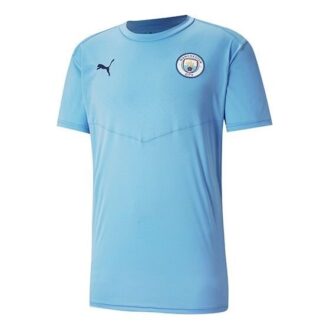 Manchester City SS-hemmatröja före match ”Blå”