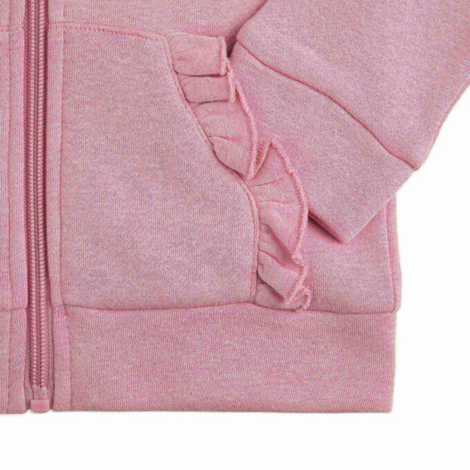Matchande set fleecejacka och utsvängda leggings för småbarn Matchande set fleecejacka och utsvängda leggings för småbarn