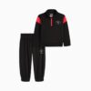Matchande set småbarns bomullsfleece med kvarts dragkedja och joggingbyxor Matchande set småbarns bomullsfleece med kvarts dragkedja och joggingbyxor