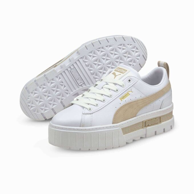 Mayze Läder Dam Sneakers Mayze Läder Dam Sneakers