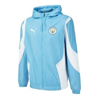 Mcfc Prematch Vävd Anthem Jacka ”Blå”