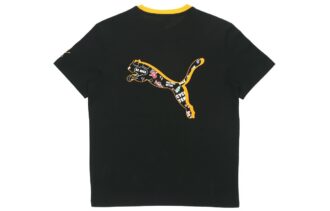 Medvetenhetslogotyp Broderad Tryck Sport Lös Rund Hals Kortärmad Svart