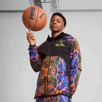 Melo Alien Skin Herr Basketjacka med Dragkedja