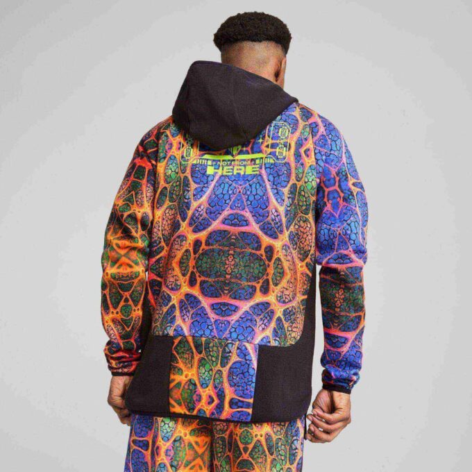 Melo Alien Skin Herr Basketjacka med Dragkedja Melo Alien Skin Herr Basketjacka med Dragkedja