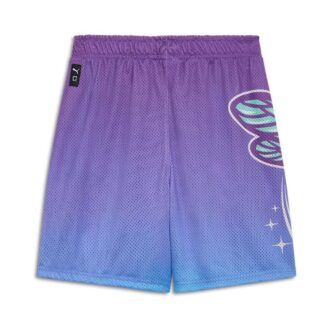 MELO Charlotte Graphic Basketball Shorts ”Lila Glimmer”