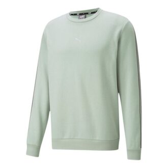 Metallic Nights Crew Sweatshirt ”Olivgrön Vit”