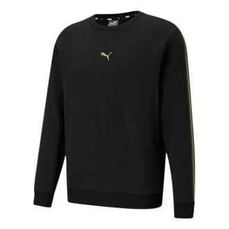 Metallic Nights Crew Sweatshirt ”Svartguld”
