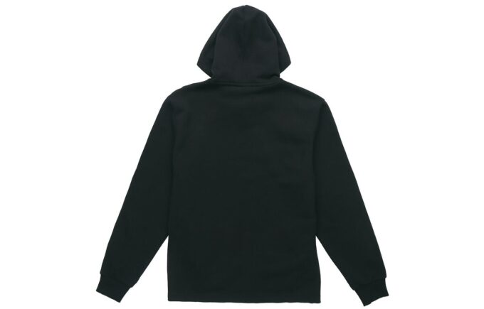 Metallisk Logo Hoodie ”Svart Guld”
