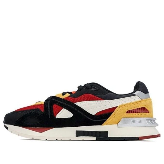 Mirage Mox Suede ”Svart Intensivröd”