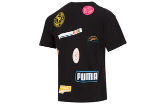 Mix Badge Logo T-shirt ”Svart”