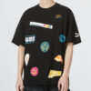 Mix Badge Logo T-shirt ”Svart”