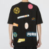 Mix Badge Logo T-shirt ”Svart”