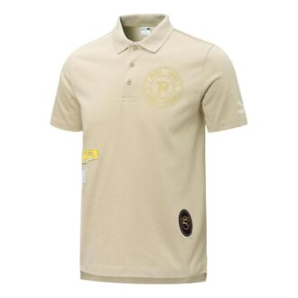Mix Badge-pikétröja ”Beige”