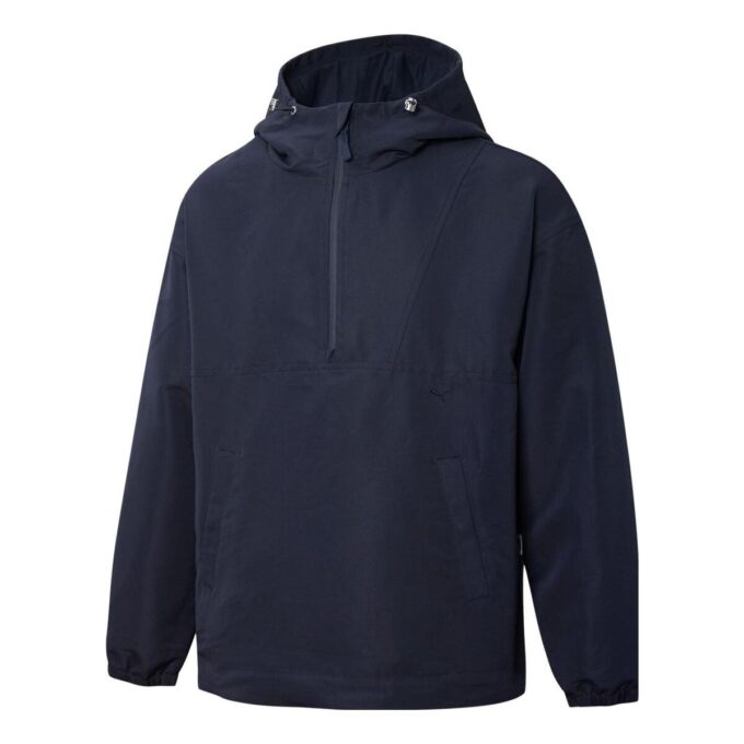 MMQ 1/2 Dragkedja Hoodie ”Marinblå”