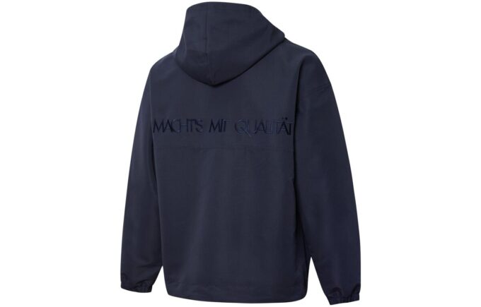 MMQ 1/2 Dragkedja Hoodie ”Marinblå”