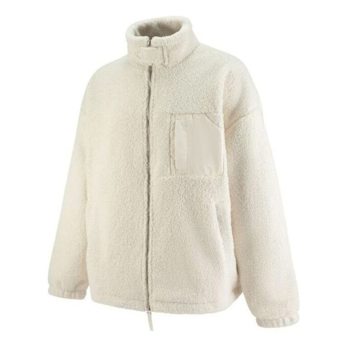 MMQ Sherpa Fleecejacka ”Vit”