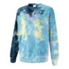 MMQ Tie Dye Crewneck-tröja ”Blå”