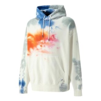 MMQ Tie Dye Hoodie ”Vit”