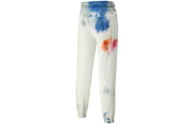 MMQ Tie Dye Träningsbyxor ”Vita”