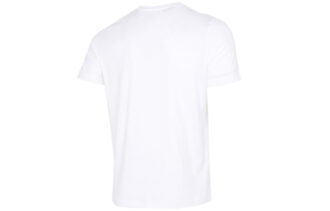Mönstrad rundhalsad t-shirt ”Vit”