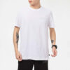 Mönstrad rundhalsad t-shirt ”Vit”