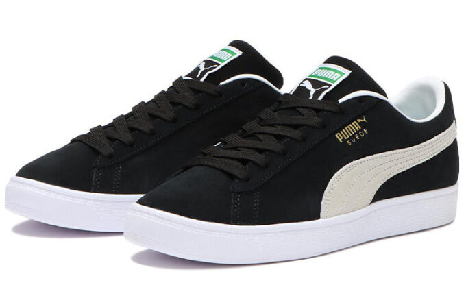 Mocka Casual Skateboardskor Unisex Svarta Vita