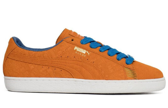 Mocka Classic Nyc Fritidsskor Orange/Blå