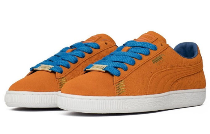 Mocka Classic Nyc Fritidsskor Orange/Blå