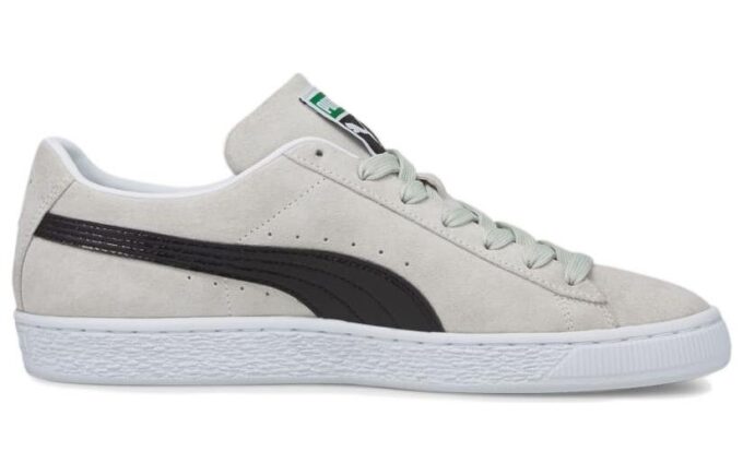 Mocka Croc Retro Casual Skateboardskor Unisex Grå Vit
