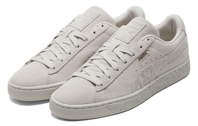 Mocka Mono Deboss Casual Skateboardskor Unisex Grå