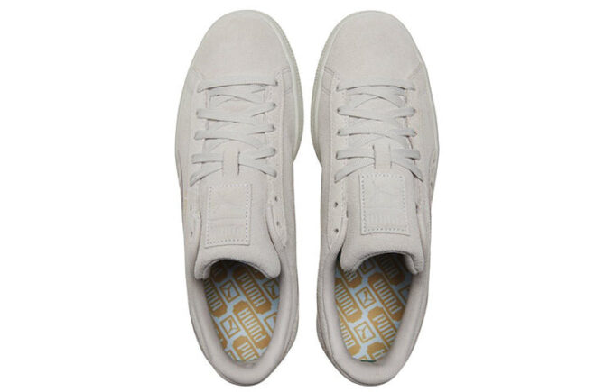 Mocka Mono Deboss Casual Skateboardskor Unisex Grå