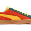Mocka Vtg Mij Low Tops Retro Skateboarding Skor Unisex Orange