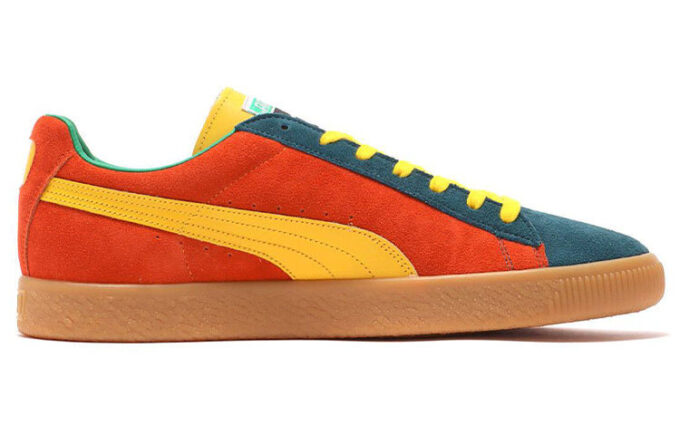 Mocka Vtg Mij Low Tops Retro Skateboarding Skor Unisex Orange
